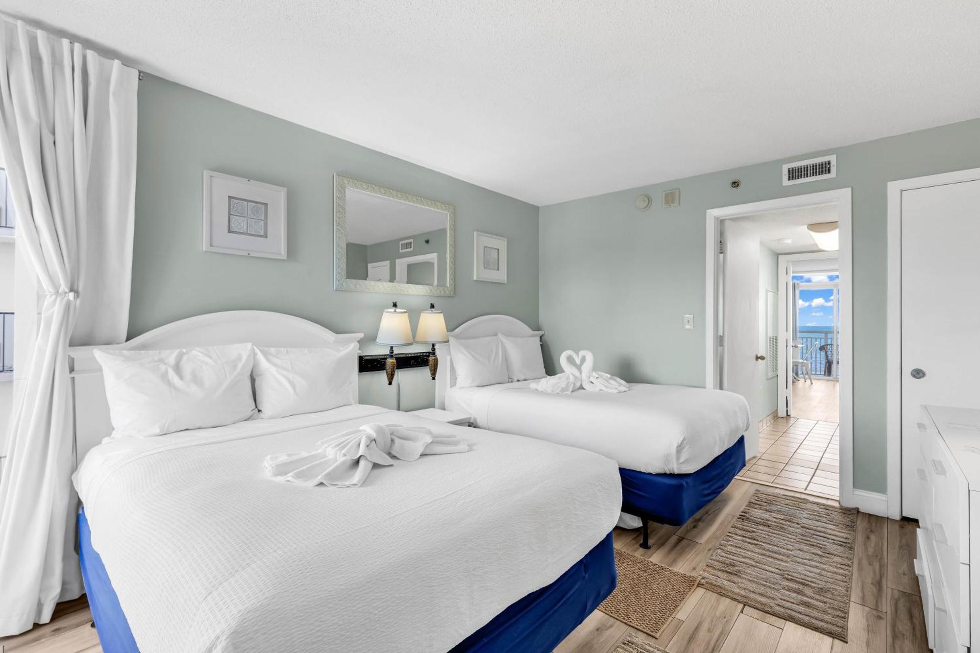 Hosteeva 1Br Oceanfront Condo In Atlantica Resort Near Boardwalk マートルビーチ エクステリア 写真